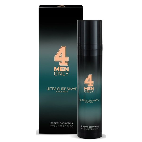 Inspira Cosmetics 4 Men Only Ultra Glide Shave & Face Wash
