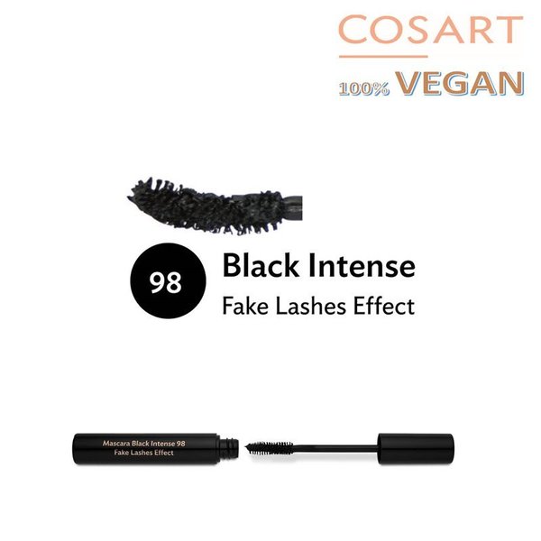 Cosart Vegan Mascara Black Intense Caroline Cosmetics